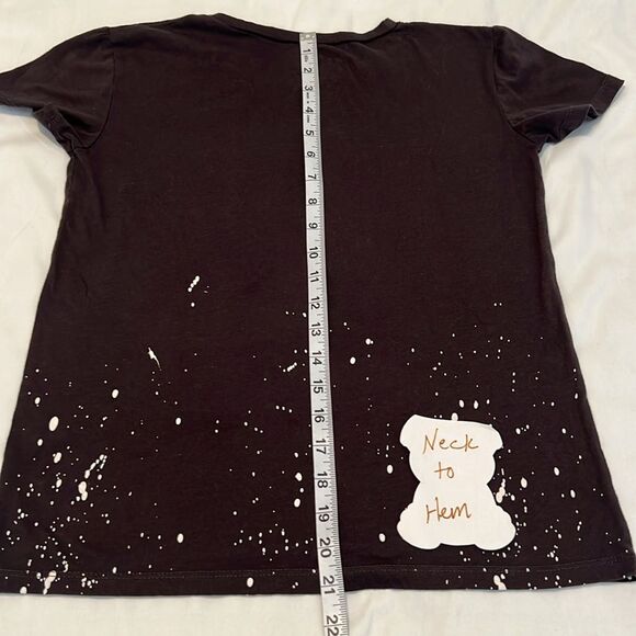 Pink Floyd Women’s size xsmall short sleeve Black Graphic T-Shirt GUC - Picture 5 of 7